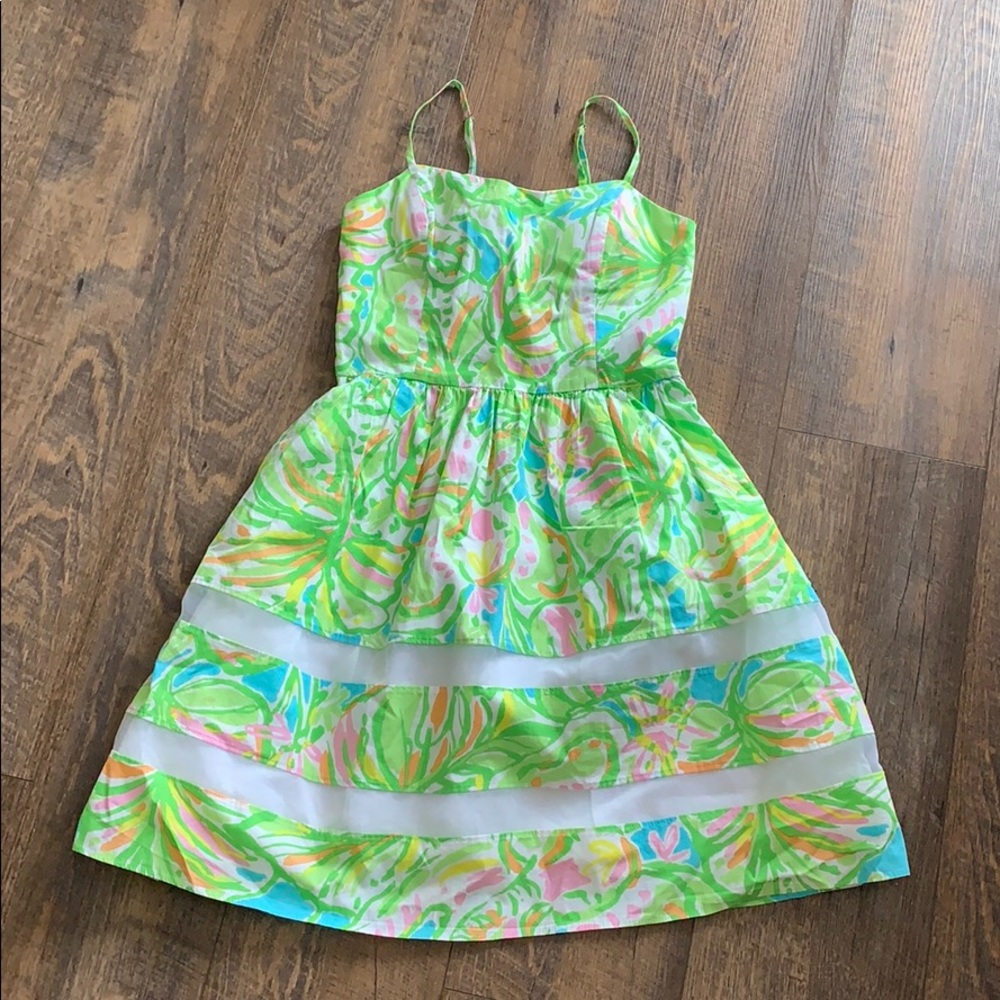Lilly Pulitzer Spaghetti Strap Dress   Size 00